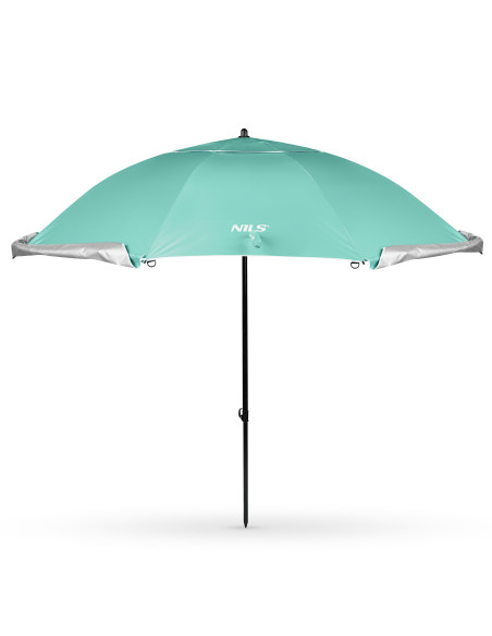 SONNENSCHIRM/STRANDschirm 2IN1 XXL 240 CM GRÜN NILS