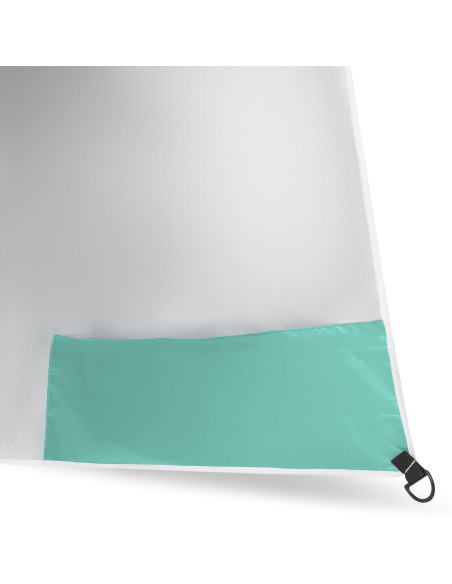 SONNENSCHIRM/STRANDschirm 2IN1 XXL 240 CM GRÜN NILS