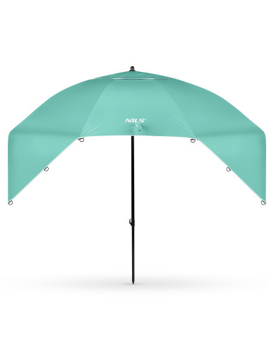 SONNENSCHIRM/STRANDschirm 2IN1 XXL 240 CM GRÜN NILS