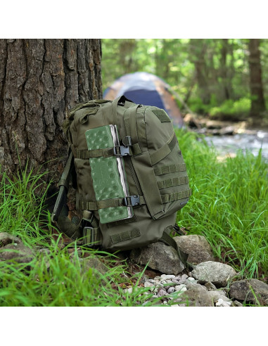 CAMPING-SITZMATTE MIT ALUMINIUMKANTEN + IXPE 40 CM GRÜN NILS CAMP