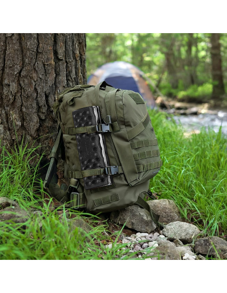 CAMPING-SITZMATTE MIT ALUMINIUMKANTEN + IXPE 40 CM SCHWARZ NILS CAMP