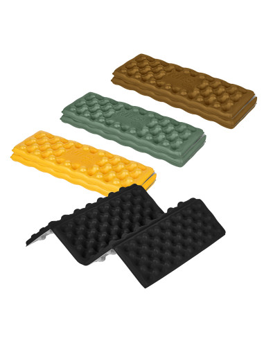 CAMPING-SITZMATTE MIT ALUMINIUMKANTEN + IXPE 40 CM BRAUN NILS CAMP