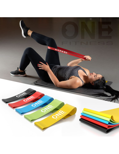 SET05 SLIM SET WIDERSTANDSBÄNDER ONE FITNESS