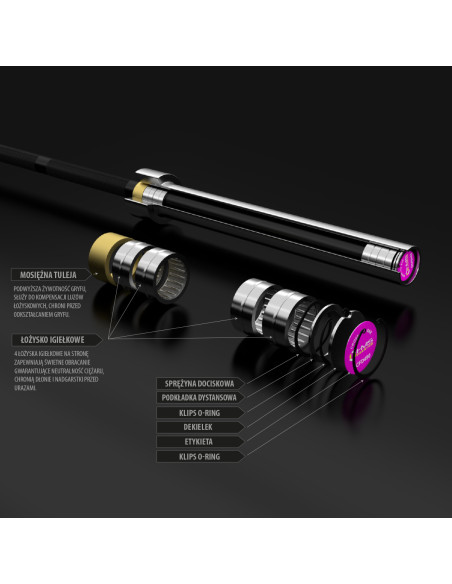 450 201 CM 15 KG + VERSCHLUSS ZG1000 BLACK OLYMPISCHE LANGSTANGE HMS PREMIUM