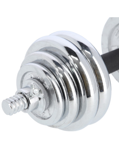 VERSTELLBARE CHROM HANTELN IM KOFFER 30KG HMS