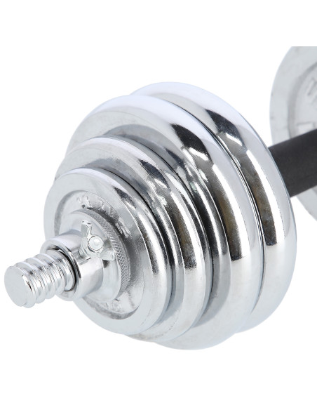 VERSTELLBARE CHROM HANTELN IM KOFFER 30KG HMS
