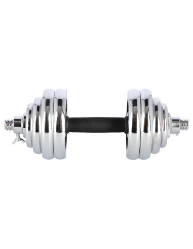 VERSTELLBARE CHROM HANTELN IM KOFFER 30KG HMS