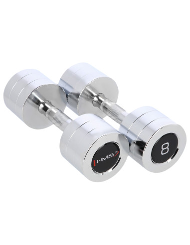 KURZHANTELN VERCHROMT (2 Stk.) HMS
