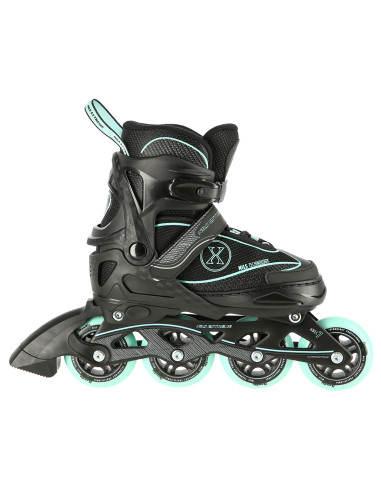 SCHWARZ-MINZGRÜN GRÖßE L (39-42) INLINER NILS EXTREME