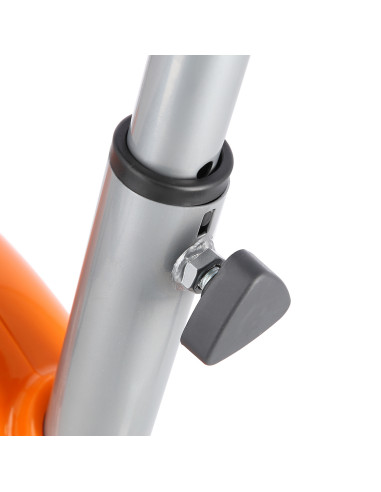 SILVER-ORANGE MECHANISCHER HEIMTRAINER ONE FITNESS