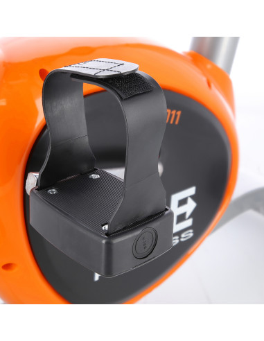 SILVER-ORANGE MECHANISCHER HEIMTRAINER ONE FITNESS