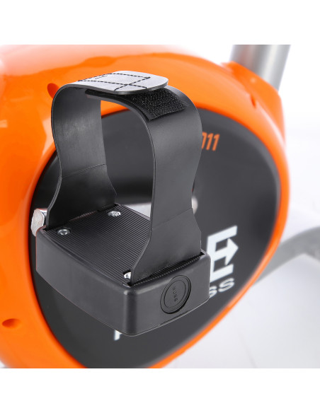 SILVER-ORANGE MECHANISCHER HEIMTRAINER ONE FITNESS