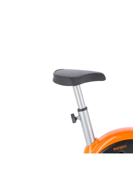 SILVER-ORANGE MECHANISCHER HEIMTRAINER ONE FITNESS