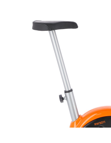SILVER-ORANGE MECHANISCHER HEIMTRAINER ONE FITNESS