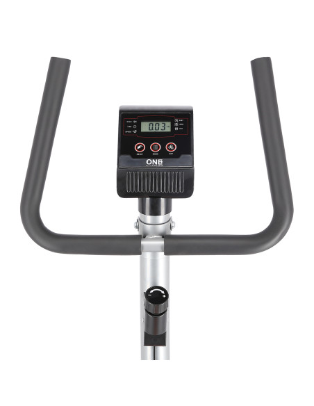 SILVER-ORANGE MECHANISCHER HEIMTRAINER ONE FITNESS