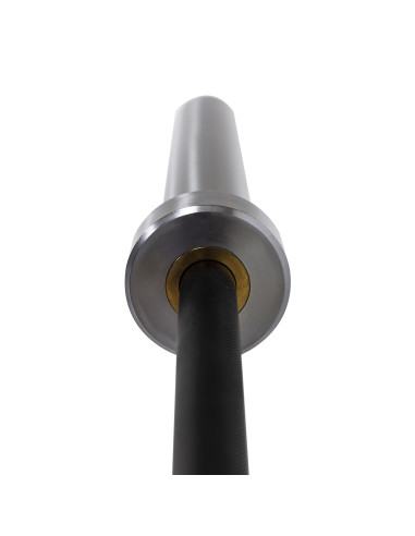 450 201 CM 15 KG + VERSCHLUSS ZG1000 BLACK OLYMPISCHE LANGSTANGE HMS PREMIUM