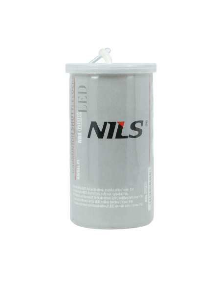 BADMINTONBALL NYLON LED 1 ST. MIT BALL NILS