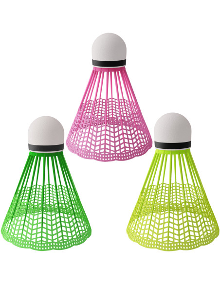 BADMINTONBÄLLE NYLON MULTICOLOR 3 STK. NILS