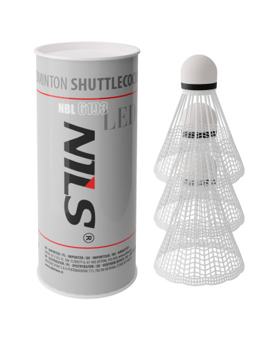 FEDERBÄLLE NYLON LED VERPACKUNG 3 ST. NILS