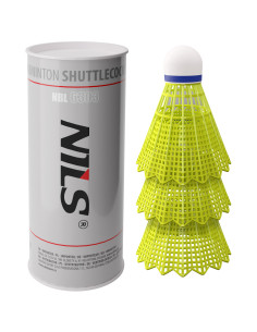 BADMINTONBÄLLE NYLON  VERPACKUNG 3 ST. NILS 2