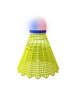 BADMINTONBÄLLE NYLON LED MULTICOLOR VERPACKUNG 3 ST. NILS 2
