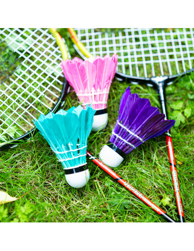 FEDERBÄLLE MULTICOLOR 3 STK. NILS