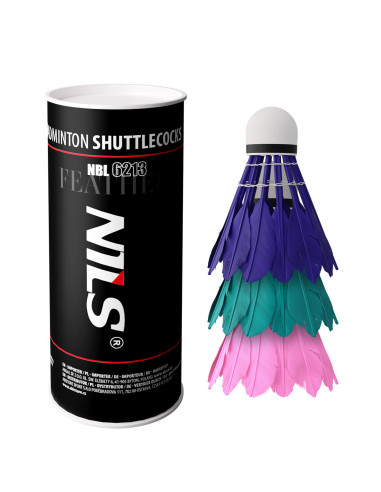 FEDERBÄLLE MULTICOLOR 3 STK. NILS