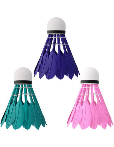 FEDERBÄLLE MULTICOLOR 3 STK. NILS