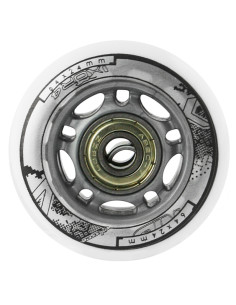 64x24 82A WEIß (4 Stk.) + ABEC-7 (8 Stk.) SET NILS EXTREME