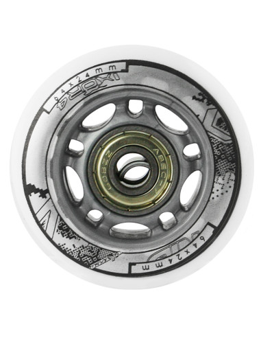 64x24 82A WEIß (4 Stk.) + ABEC-7 (8 Stk.) SET NILS EXTREME