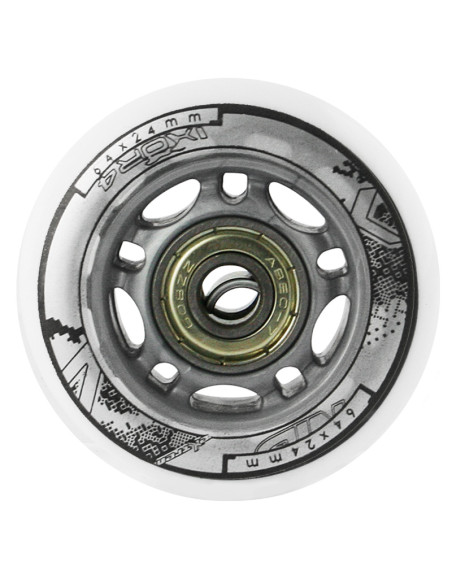 64x24 82A WEIß (4 Stk.) + ABEC-7 (8 Stk.) SET NILS EXTREME