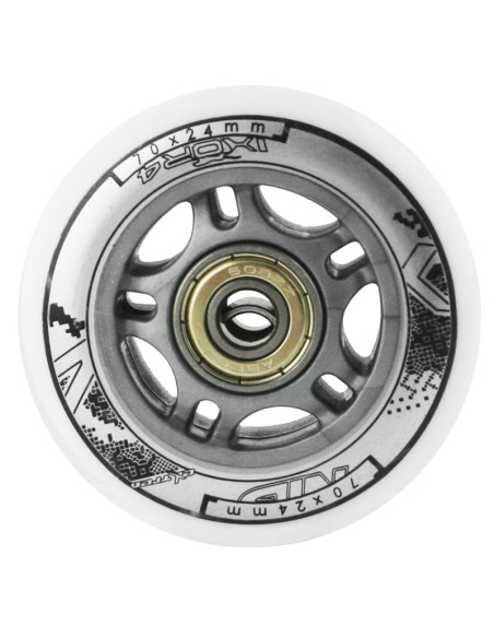 70x24 82A WEIß (4 Stk.) + ABEC-7 (8 Stk.) SET NILS EXTREME