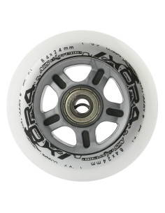 84x24 82A WEIß (4 Stk.) + ABEC-7 CHROME (8 Stk.) SET NILS EXTREME