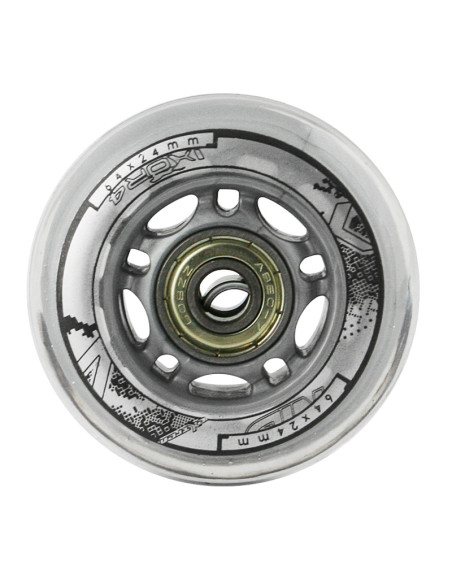 64x24 82A TRANSPARENT (4 Stk.) + ABEC-7 (8 Stk.) SET NILS EXTREME