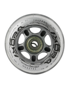 76x24 82A TRANSPARENT (4 Stk.) + ABEC-7 (8 Stk.) SET NILS EXTREME