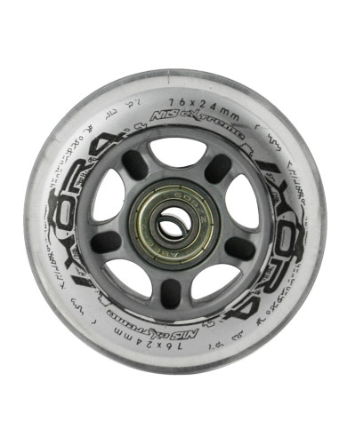 76x24 82A TRANSPARENT (4 Stk.) + ABEC-7 (8 Stk.) SET NILS EXTREME