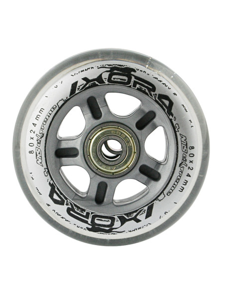 80x24 82A TRANSPARENT (4 Stk.) + ABEC-7 (8 Stk.) SET NILS EXTREME