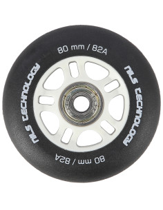 80x24 82A SCHWARZ MATT (4 STK.) + ABEC-9 (8 STK.) SET NILS EXTREME 2