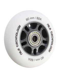 80x24 82A WEIß MATT (4 STK.) + ABEC-9 (8 STK.) SET NILS EXTREME 2