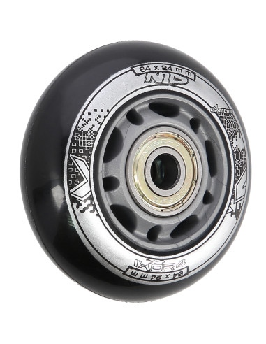 64x24 82A SCHWARZ (4 St.) + ABEC-9 (8 St.) SET NILS EXTREME