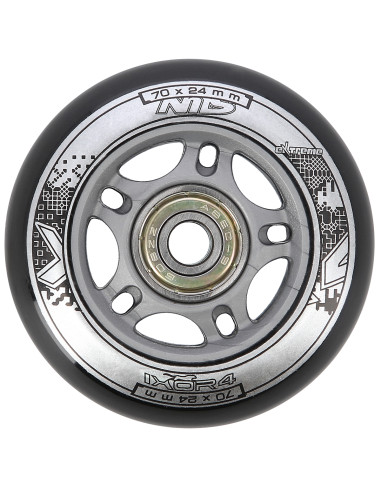 70x24 82 A SCHWARZ (4 St.) + ABEC-9 (8 St.) SET NILS EXTREME