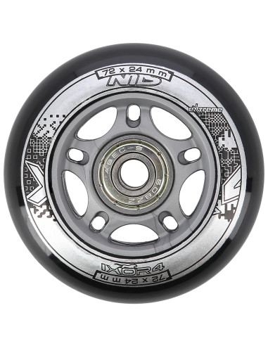 72x24 82A SCHWARZ N (4 St.) + ABEC-9 (8 St.) SET NILS EXTREME