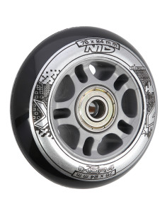 76x24 82A SCHWARZ (4 STK.) + ABEC-9 (8 STK.) SET NILS EXTREME