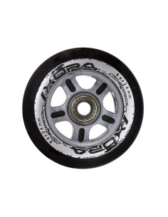 84x24 82A SCHWARZ (4 Stk.) + ABEC-9 CHROME (8 Stk.) SET NILS EXTREME