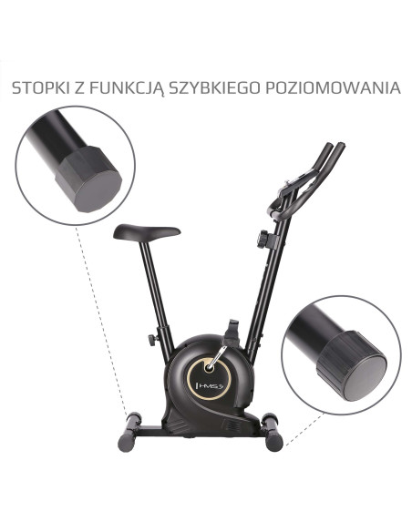 MAGNETISCHER HEIMTRAINER BLACK HMS