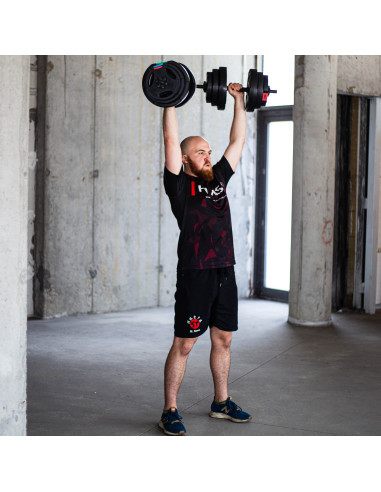 (2 TEILE) KURZHANTEL 40 KG HMS