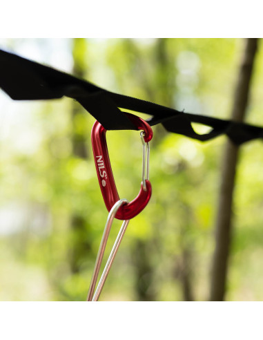 ROT KARABINER 12KN NILS CAMP