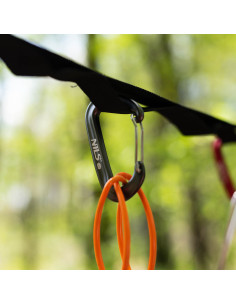 GRAU KARABINER 12KN NILS CAMP 2