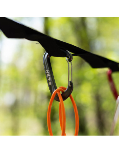 GRAU KARABINER 12KN NILS CAMP