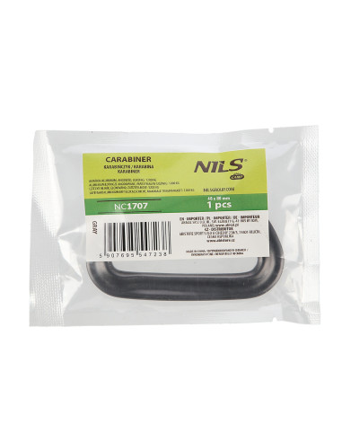 GRAU KARABINER 12KN NILS CAMP